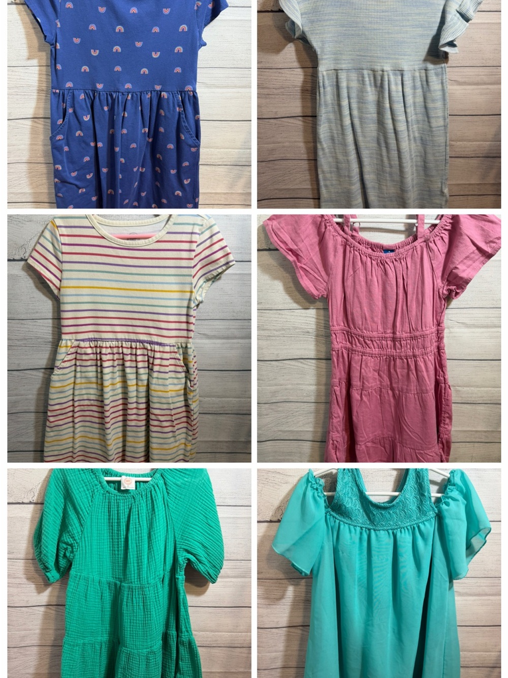 Bundle of 6 Girls Dresses